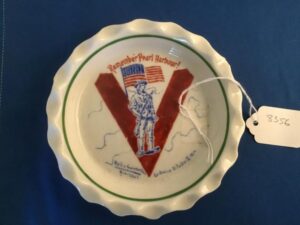REMEMBER PEARL HARBOUR ASH TRAY FROM BRAZIL