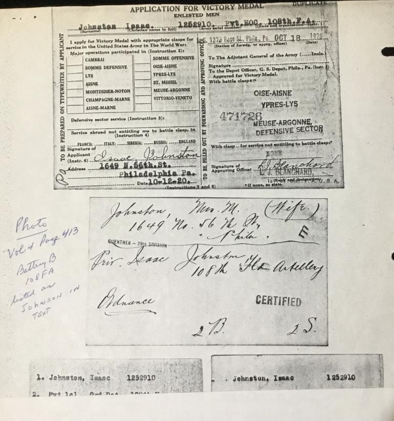PA MEX BORDER, WWI MEDAL GROUP TO I JOHNSTON - Image 6