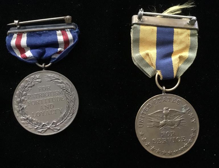 U.S. ARMY SERVICE MEDALS PHIL. & MEX - Image 2