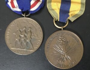 U.S. ARMY SERVICE MEDALS PHIL. & MEX