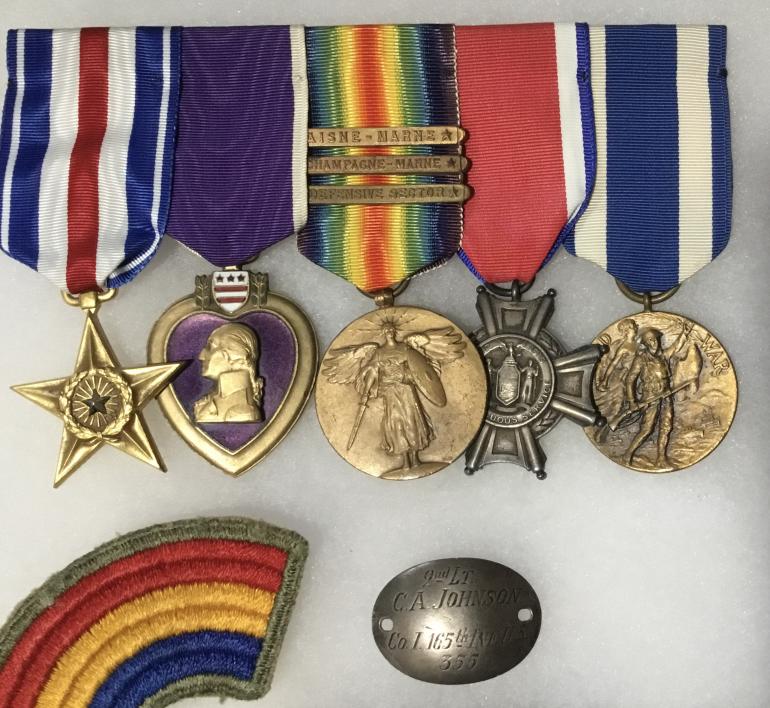 WWI SILVER STAR PURPLE HEART OFFICER MEDAL GROUP - Image 2