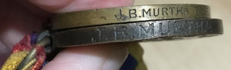 TWO RIM NAMED NAVY SPANISH CAMPAIGN MEDALS - Image 4