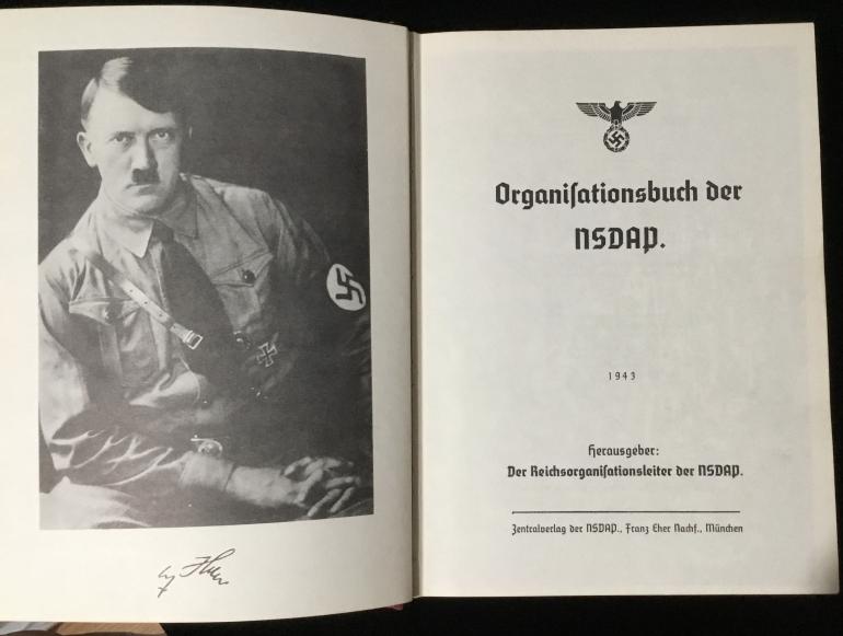 ORGANIZATION OF THE NSDAP 1943 - Image 3