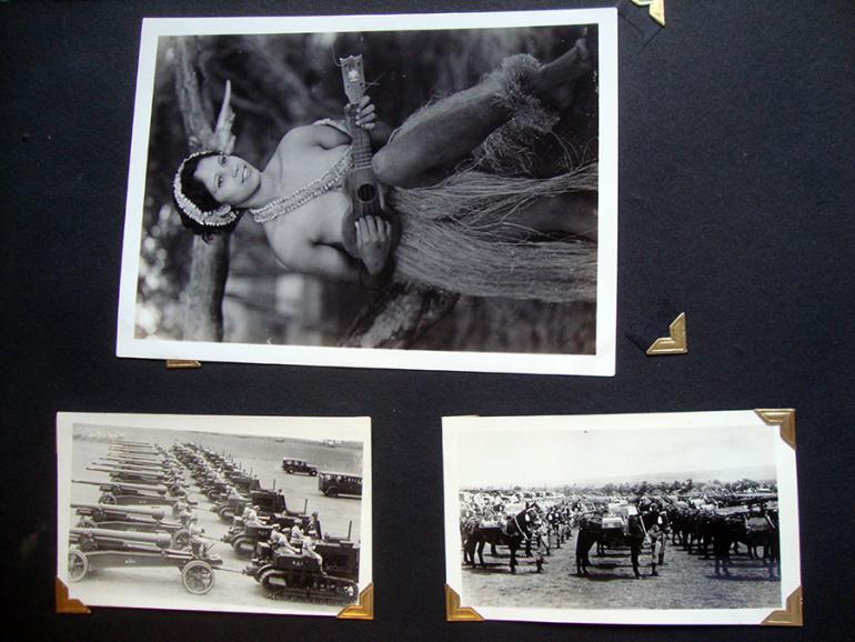 US PHOTO ALBUM and SHOOTING AWARDS - HAWAIIAN ISLANDS 1938/9 - Image 4