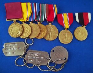 WWII US NAVY MEDAL GROUP