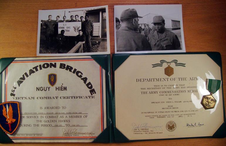VIETNAM ARMY COMMENDATION MEDAL with DOCUMENT