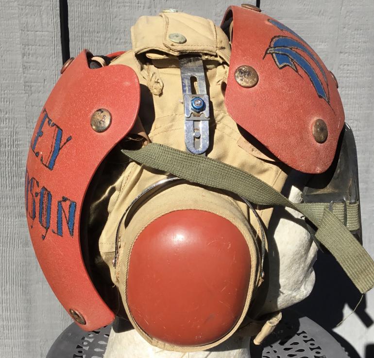 U.S. NAVY DECK HELMET HGU 25/9 DECORATED - Image 3