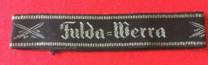 REICHSKRIEGERBUND CUFF TITLE FULD=WERRA