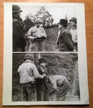 ORIGINAL PHOTO OF A GERMAN SPY ABOUT TO BE EXECUTED