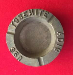 USS YOSEMITE AD19 DESTROYER TENDER ASH TRAY