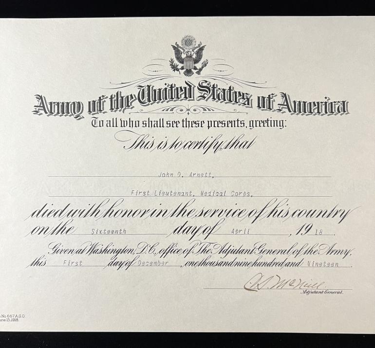 WWI NEW YORK STATE KIA DOCUMENT - Image 6
