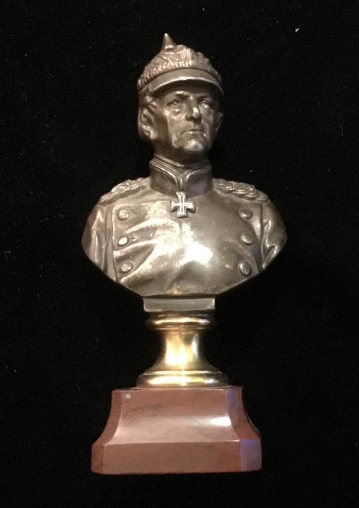 VON MOLTKE THE ELDER SMALL STATUE