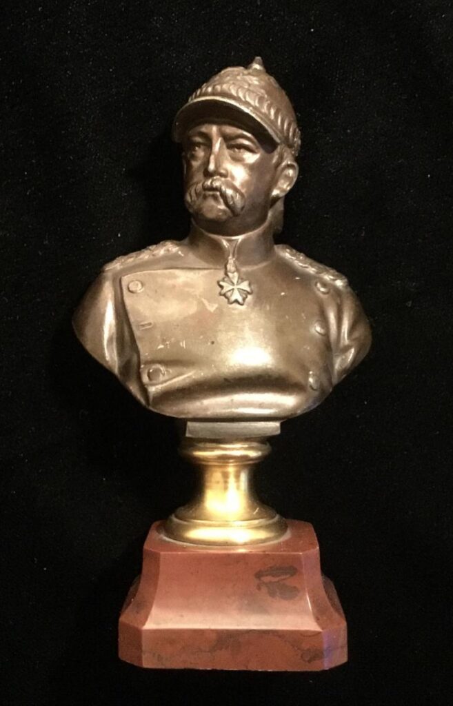 OTTO VON BISMARK SMALL STATUE
