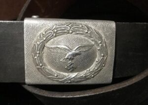 ALUMINUM LUFT BELT BUCKLE & BELT