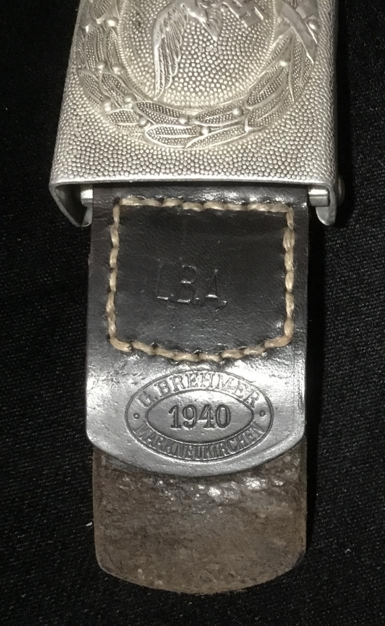 ALUMINUM LUFT BELT BUCKLE & BELT - Image 5