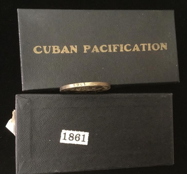 US NAVY CUBAN PACIFICATION MEDAL with BOX - Image 3