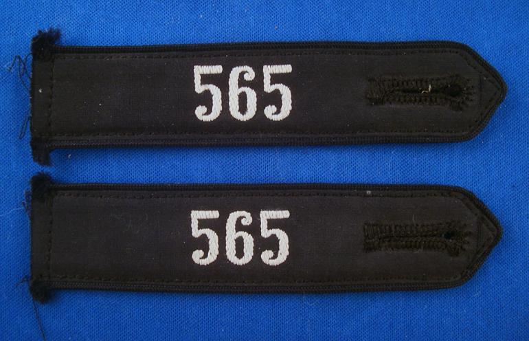 PAIR OF DJ SHOULDER BOARDS