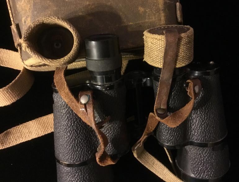 JAPANESE 7 x 7.1 (50) BINOCULARS AND CASE - Image 3