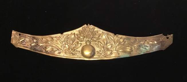FRENCH LOBSTER TAIL HELMET PLATE