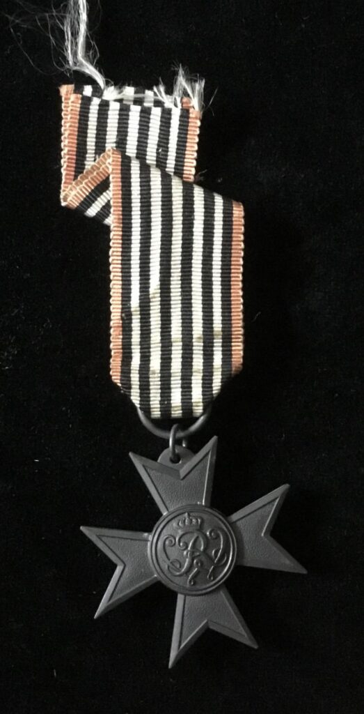 WWI PRUSSIAN WAR HELPERS CROSS