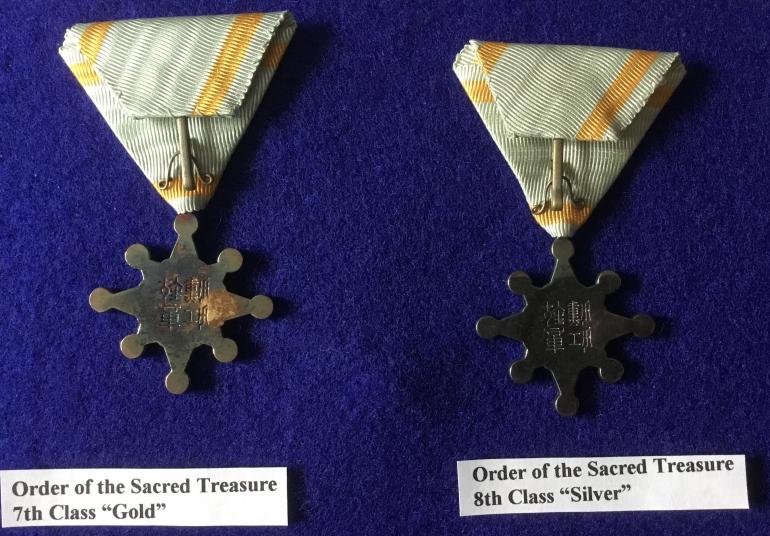 JAPANESE SACRED TREASURE MEDALS 4/5/6/7/8/ CLASS - Image 7