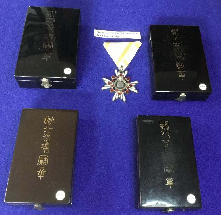 JAPANESE SACRED TREASURE MEDALS 4/5/6/7/8/ CLASS - Image 8