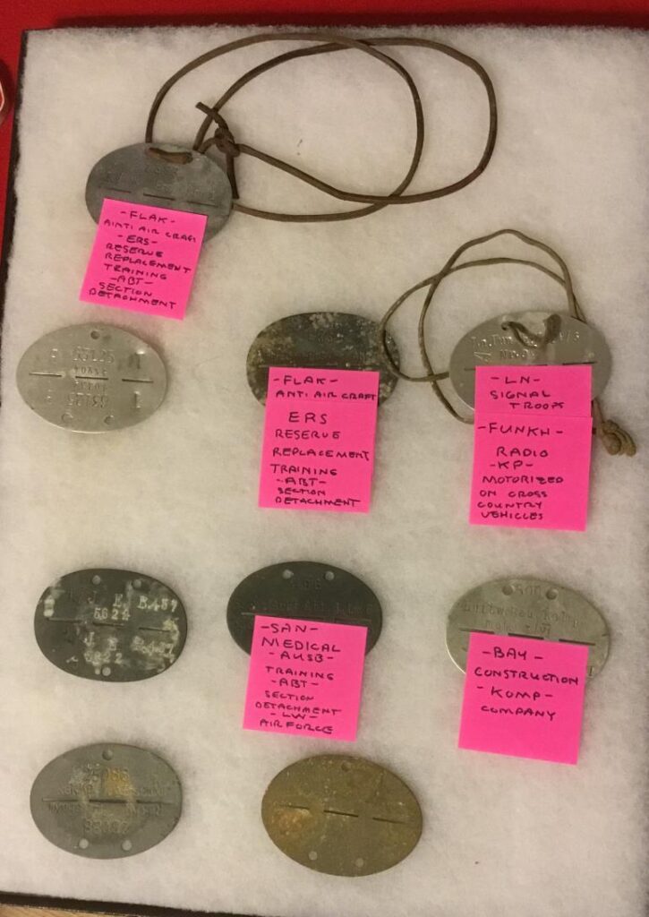 GERMAN DOG TAGS
