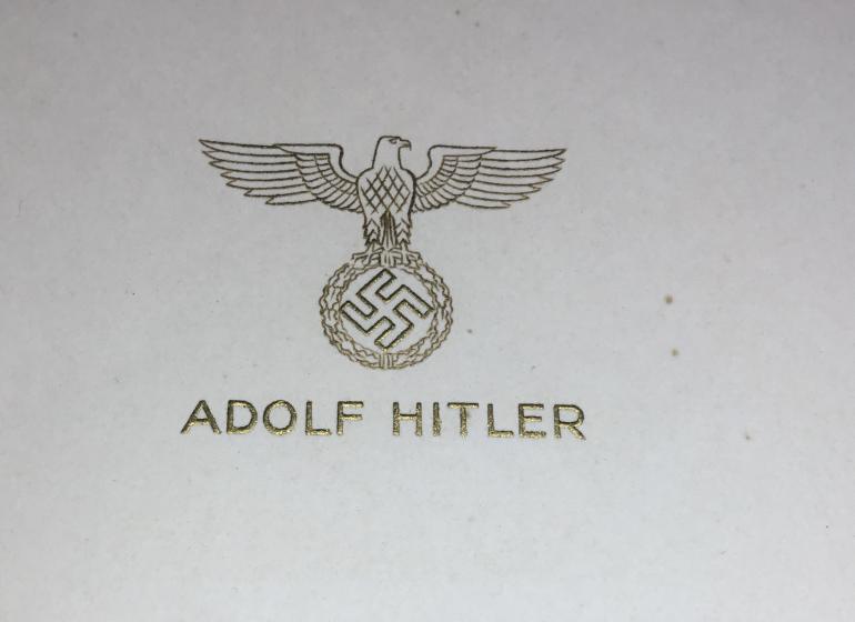 ADOLF HITLER PERSONAL STATIONARY - Image 4