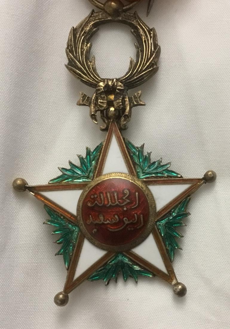 ROYAL ORDER OF OUISSAM ALAQUITE OFFICERS MEDAL - Image 3