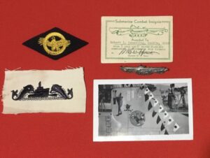 USS HARDHEAD SUBMARINE COMBAT PATROL BADGE