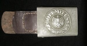 ALUMINUM ARMY BUCKLE & BELT