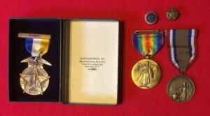US NAVY MEDAL GROUP FOR THE USS MAINE BB-10