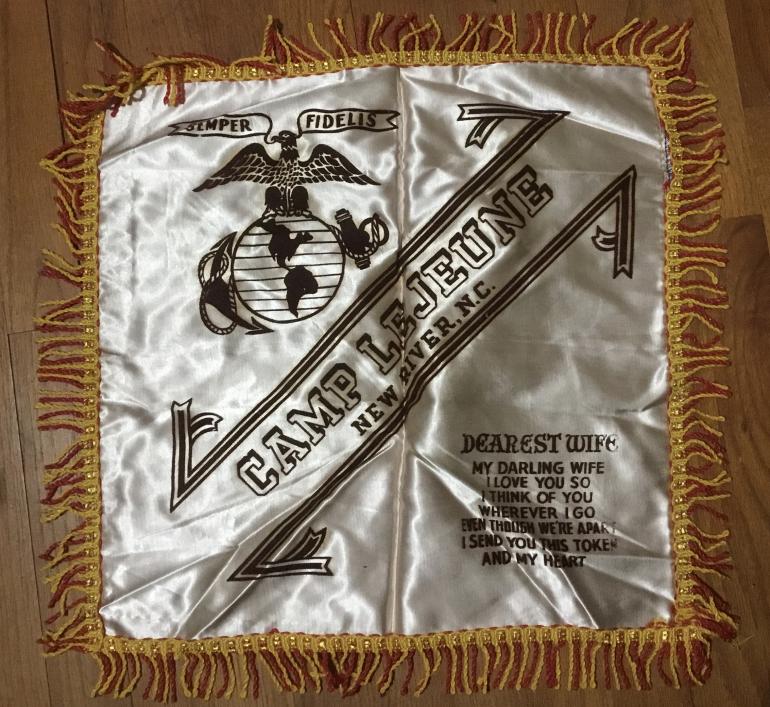 NINE WWII PILLOW COVER SOUVENIRS - Image 4