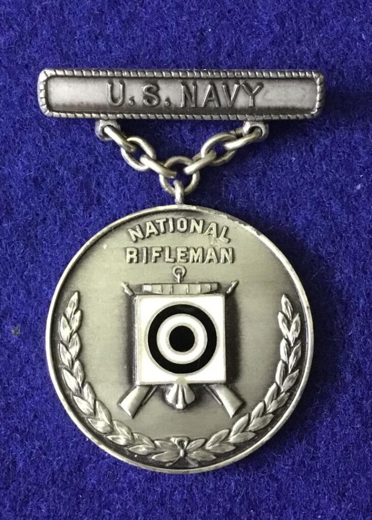 U. S. Navy National Rifleman Badge
