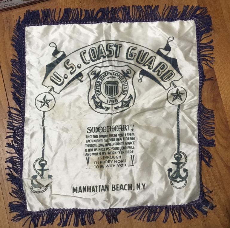 NINE WWII PILLOW COVER SOUVENIRS - Image 7