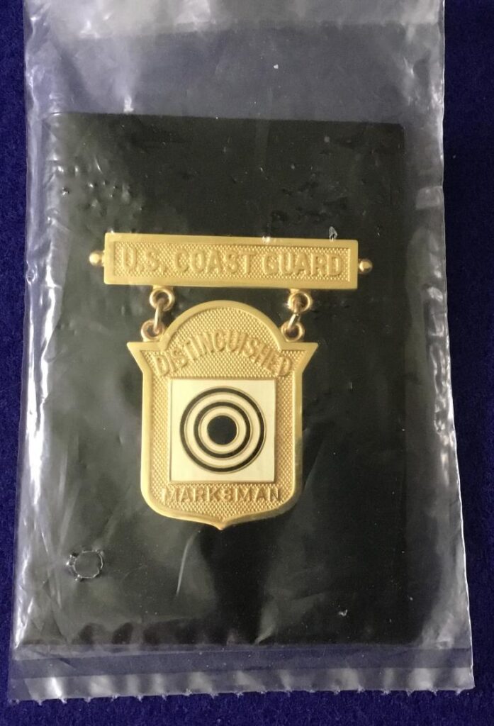 U.S. COAST GUARD DISTINGUISHED MARKSMAN BADGE