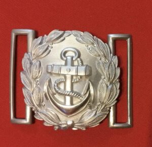 NAVY ADMINISTRATIVE OFFICERS BUCKLE and KEEPER