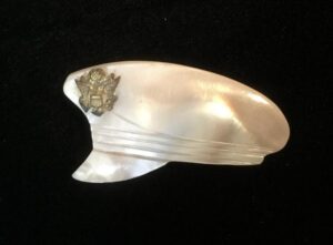 SWEET HEART MOTHER OF PEARL VISOR CAP