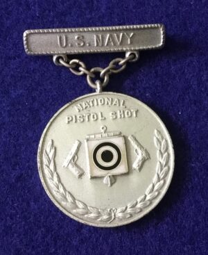 U. S. NAVY NATIONAL PISTOL SHOT STERLING