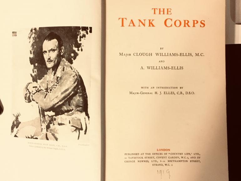 THE TANK CORPS by WILLIAM ELLIS 1919 - Image 3