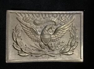 CIVIL WAR STYLE N.C.O. UNFINISHED BELT BUCKLE