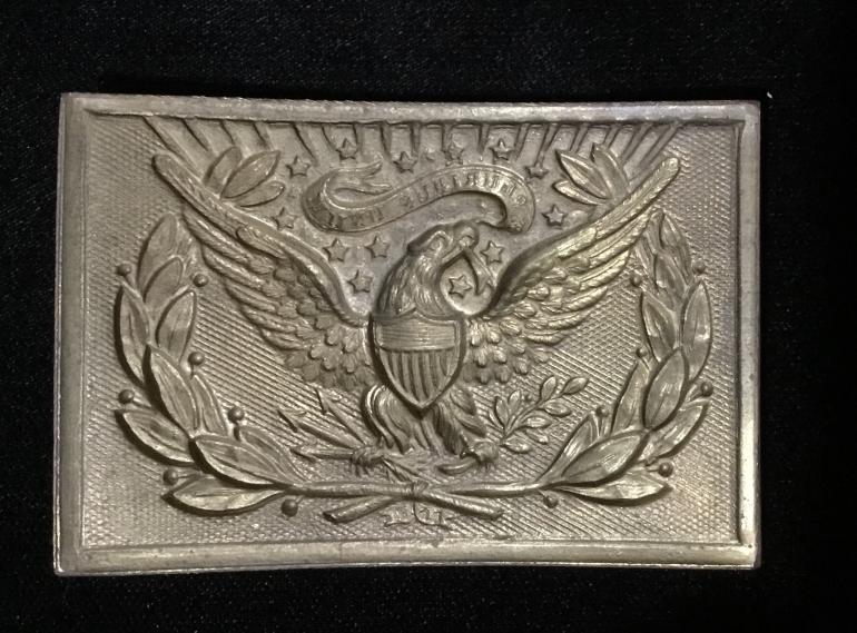 CIVIL WAR STYLE N.C.O. UNFINISHED BELT BUCKLE