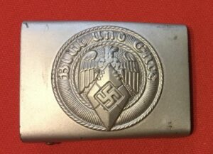 MIS-MARKED HITLER YOUTH BUCKLE