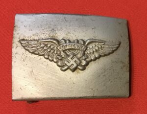 AIR RAID LEAGUE LUFTSCHUTZ ENLISTED BUCKLE