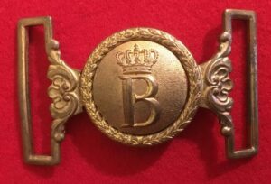 UNKNOWN OFFICER'S BELT BUCKLE