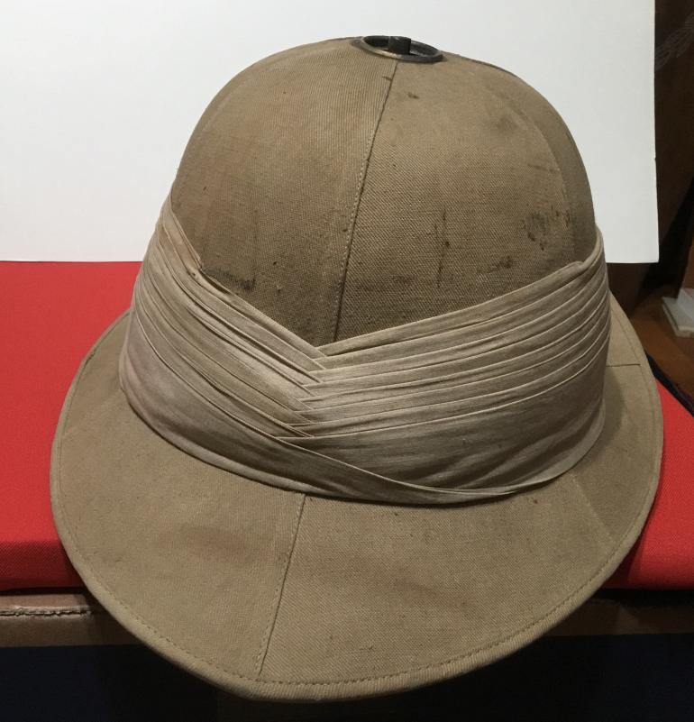 WWI BRITISH PITH HELMET - Image 3