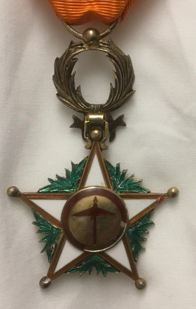 ROYAL ORDER OF OUISSAM ALAQUITE OFFICERS MEDAL - Image 2