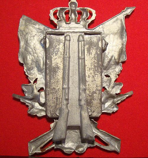 WWI BAVARIAN PHOTO FRAME WITH SOLDIER - Image 4