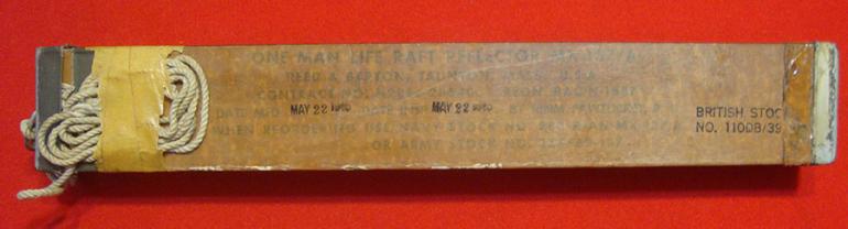 ONE MAN LIFE RAFT REFLECTOR MX-1S7/A
