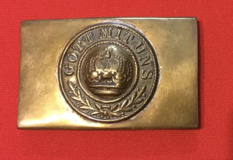 PRUSSIAN BELT PLATE?